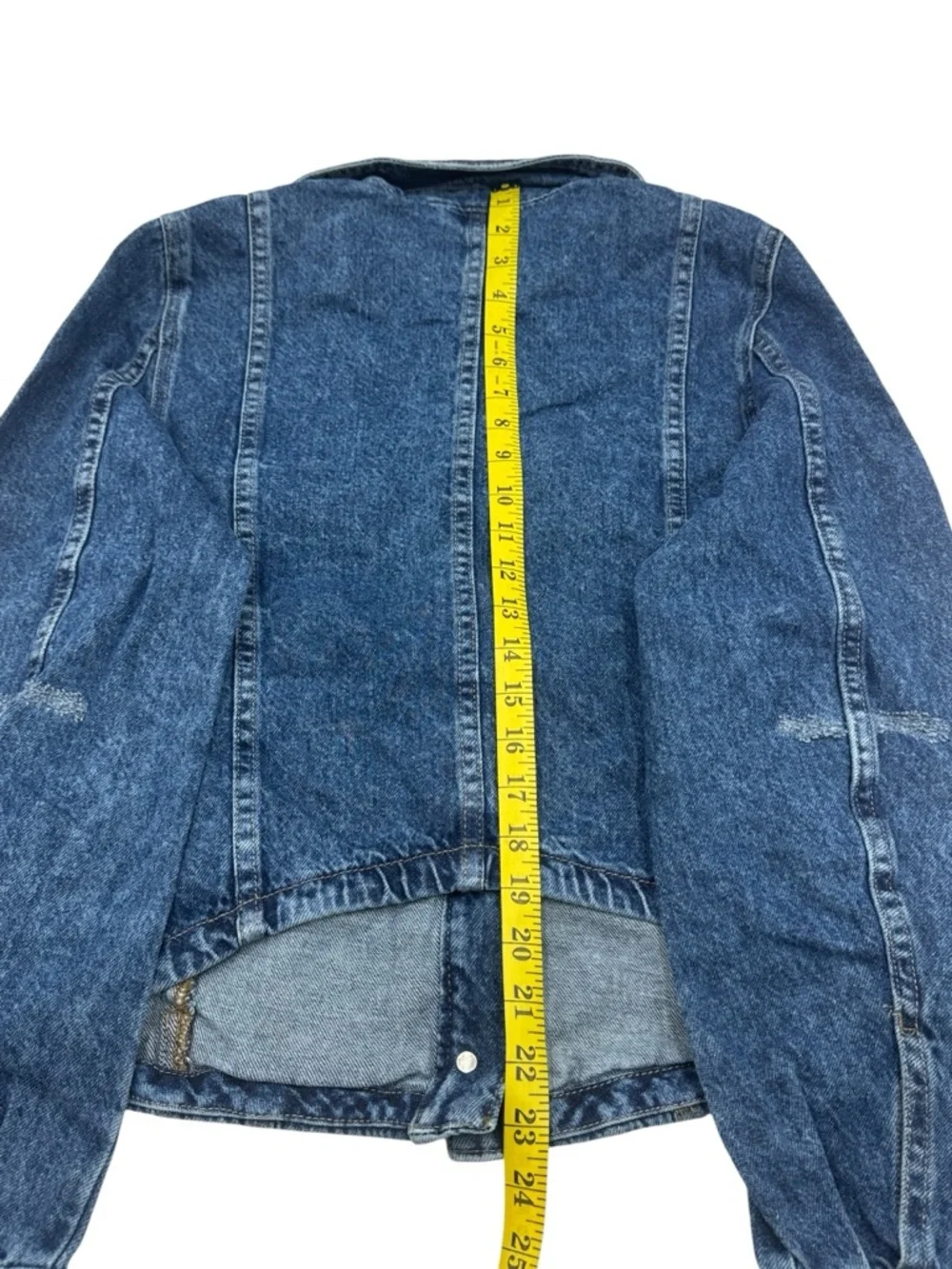Free People We The Free Jade Denim Jacket Size Small - Picture 14 of 16